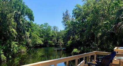Unique Treehouse on the River