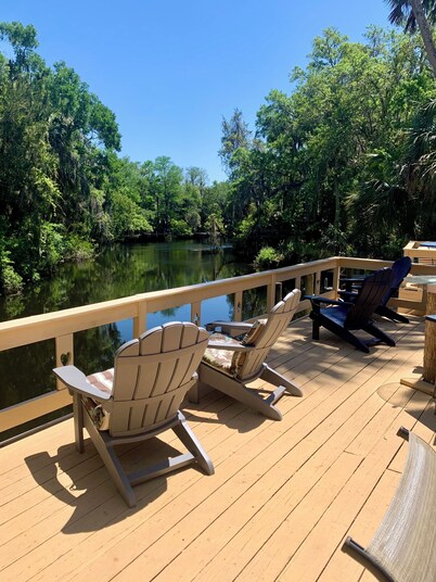 Unique Treehouse on the River
