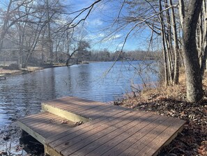 Fish, launch a kayak/canoe or just enjoy the dock. 