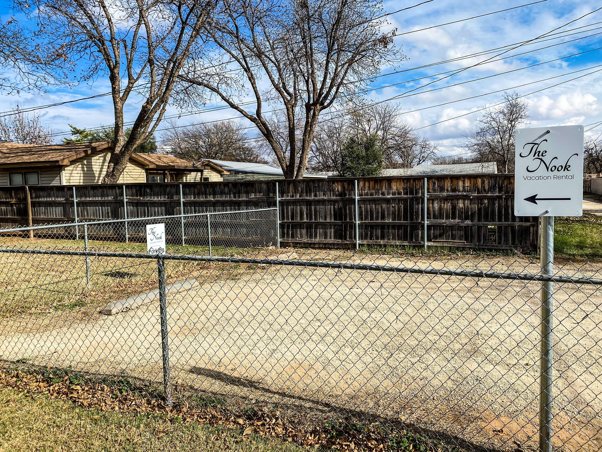 Terrain de l’hébergement 