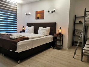 1 soverom, reiseseng for barn, wi-fi og sengetøy