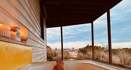Mid-century beach front house, on five private acres, dogs welcome