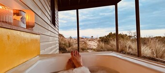 Mid-century beach front house, on five private acres, dogs welcome