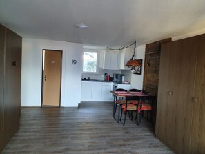 Studio, 1 Bedroom, Smoking, Balcony | Dining - Studio for 2-4 Guests With Balcony and Panorama View (Emmetten)