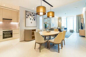 Private kitchen - Address Jbr Luxury 2 Br 55th Floor Full Sea (Dubai)