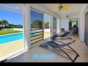 Villa, 3 Bedrooms, Smoking, Private Pool | Terrace/patio