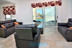 Villa, 3 chambres, fumeurs, piscine privée | Enceinte de l’hébergement