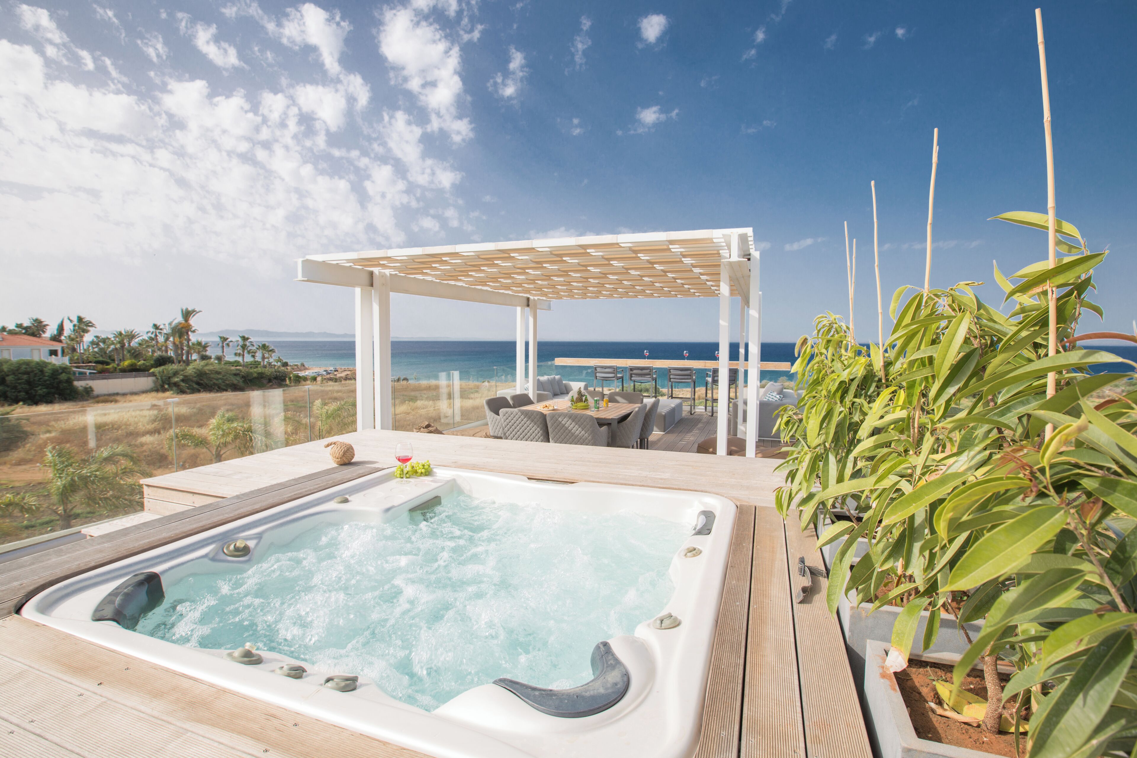 Villa, 4 Bedrooms, Private Pool, Garden View | Terrace/patio
