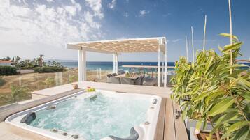 Villa, 4 Bedrooms, Private Pool, Garden View | Terrace/patio