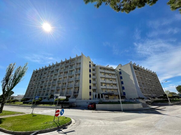 Majoituspaikan sisäänkäynti