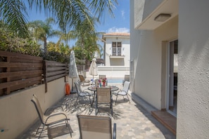 Villa, 3 habitaciones, piscina privada, vistas al jardín | Exterior