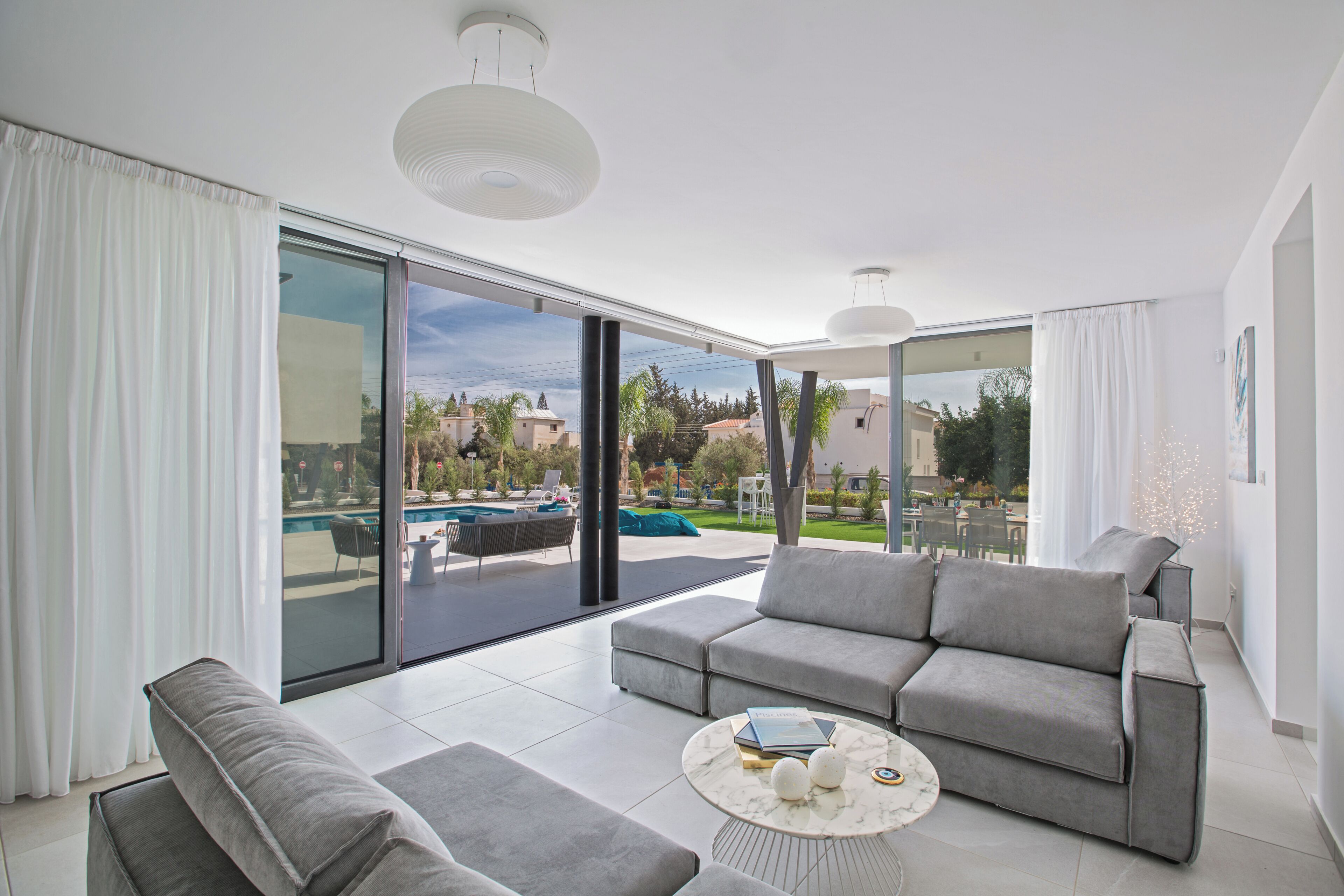 Villa, 5 chambres, piscine privée, vue sur le jardin | Salle de séjour