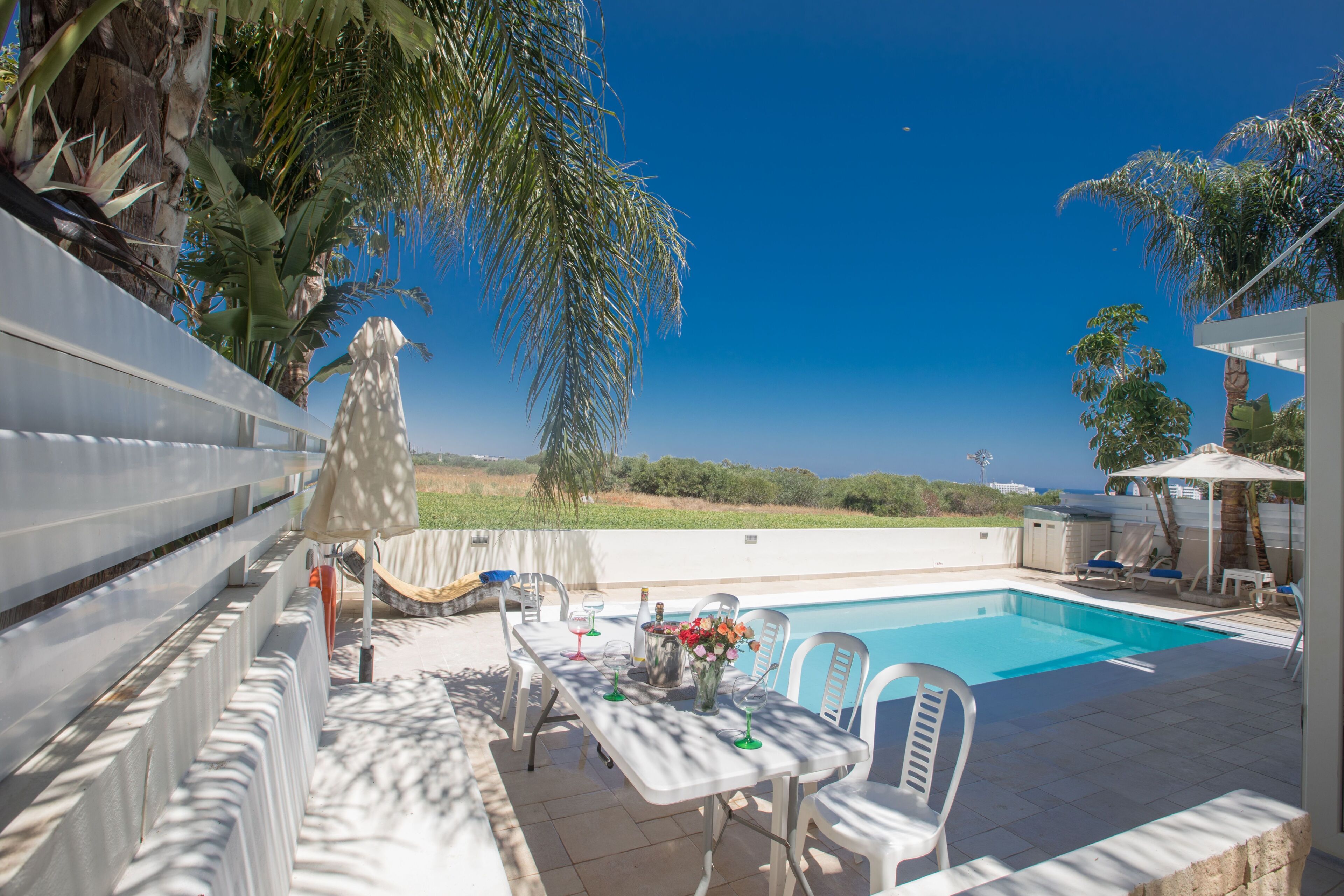 Villa, 3 habitaciones, piscina privada, vistas al jardín | Jardín