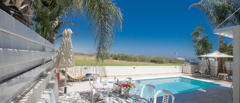 Villa, 3 habitaciones, piscina privada, vistas al jardín | Jardín