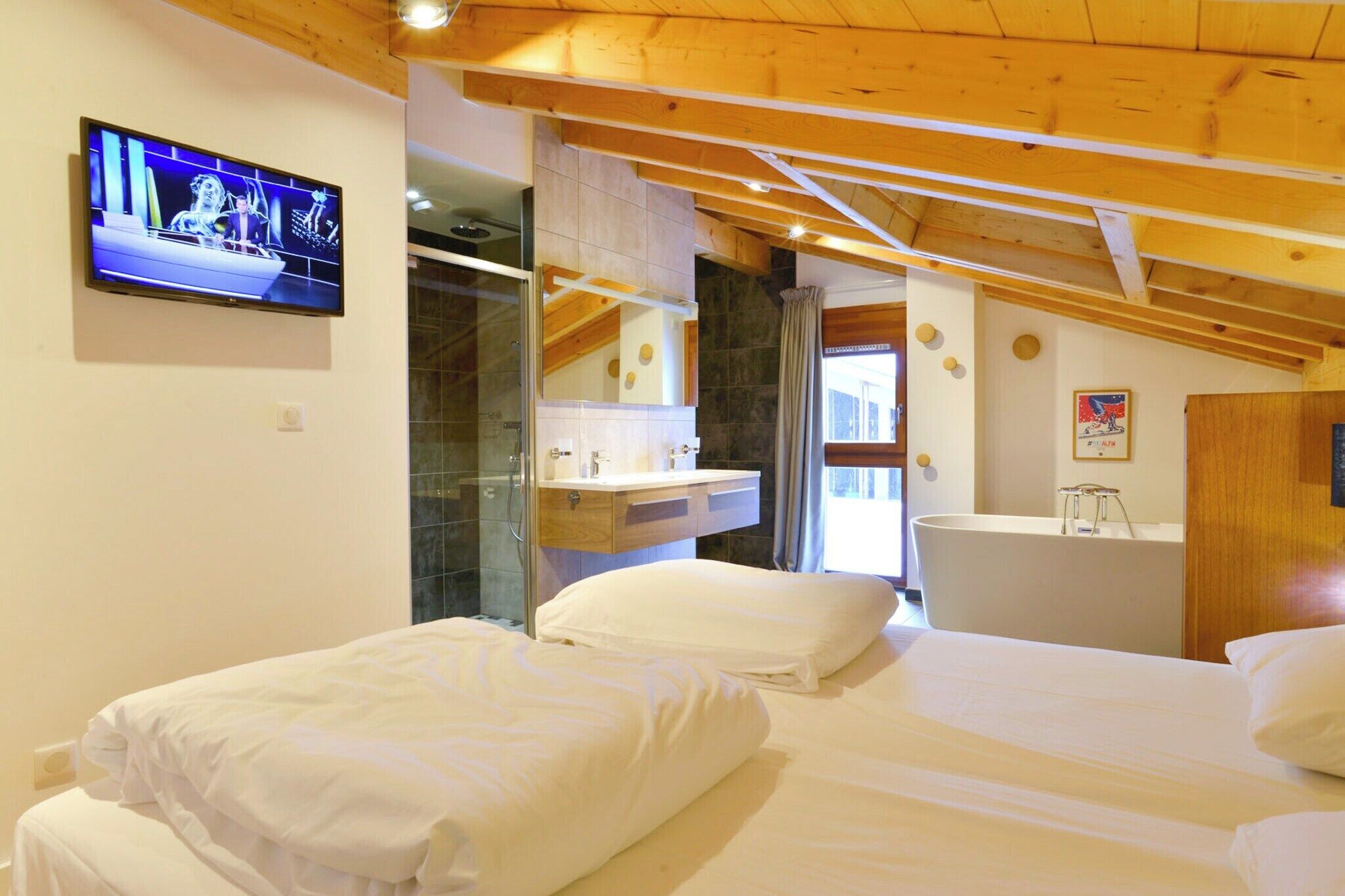 4 chambres, draps fournis