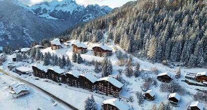 3-star chalet with large terrace, garage, and hiking access