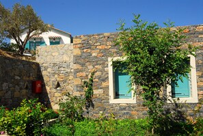 Exterior - Luxury Villa with Mountain and Sea View (Siteia)