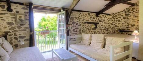 1 soveværelse, weekendseng, sengetøj