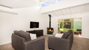 Fernseher, Kamin, Videospiele, Netflix