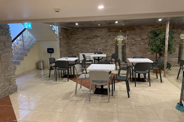 Daily buffet breakfast (EUR 14 per person)