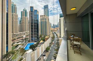 Appartement Design | Vue depuis le balcon