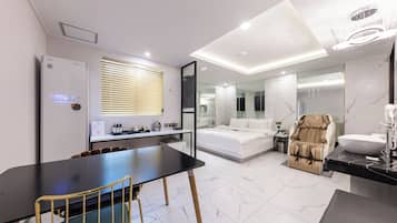 Premium bedding, individually decorated, individually furnished