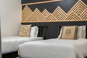 2 chambres, bureau, fer et planche à repasser, Wi-Fi gratuit