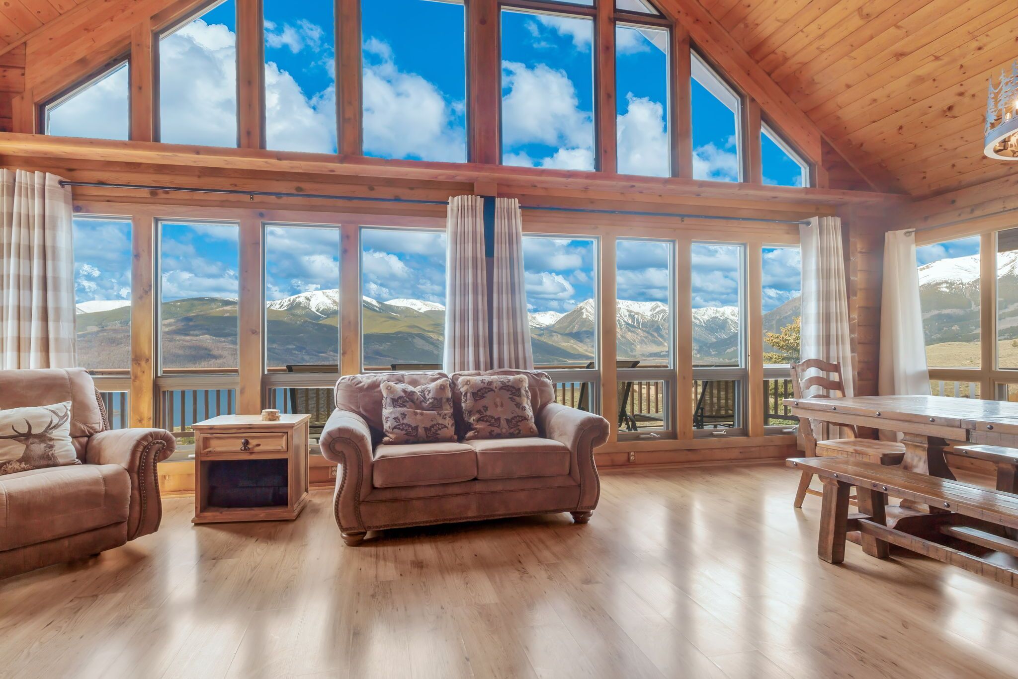 Smart TV, chimenea, reproductor de DVD y libros 