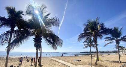 El Patio House. Natural style 3 min from the beach