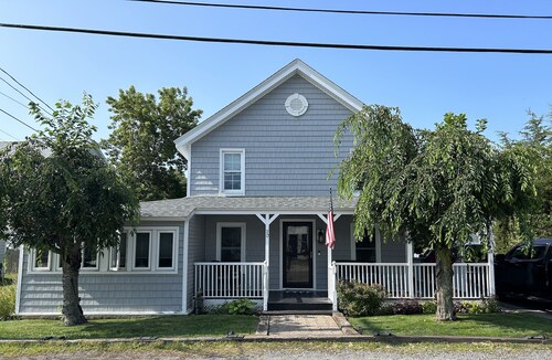 Large updated house just steps from the beach