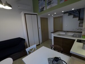 Alloggio Design su due livelli | Pasti in camera