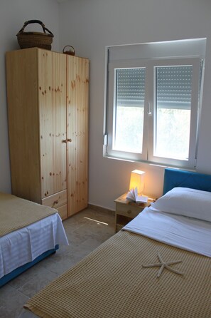 2 chambres, coffre-fort, fer et planche à repasser, Wi-Fi