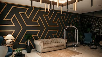 Zona de estar del vestíbulo