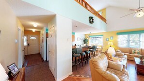 Condo, 3 Bedrooms | Living room - Club Villas Condos by Coastline Resorts (Sunset Beach)