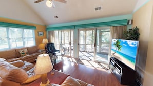 Condo, 3 Bedrooms | Living room - Club Villas Condos by Coastline Resorts (Sunset Beach)