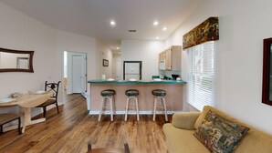 Condo, 2 Bedrooms | Private kitchen | Coffee/tea maker, fridge, microwave, oven