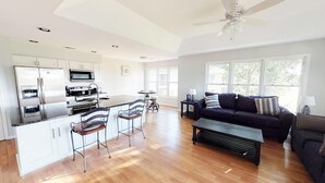 Condo, 2 Bedrooms | Living room | TV - River Creek 1 by Coastline Resorts (Sunset Beach)