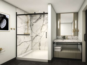 Bathroom shower