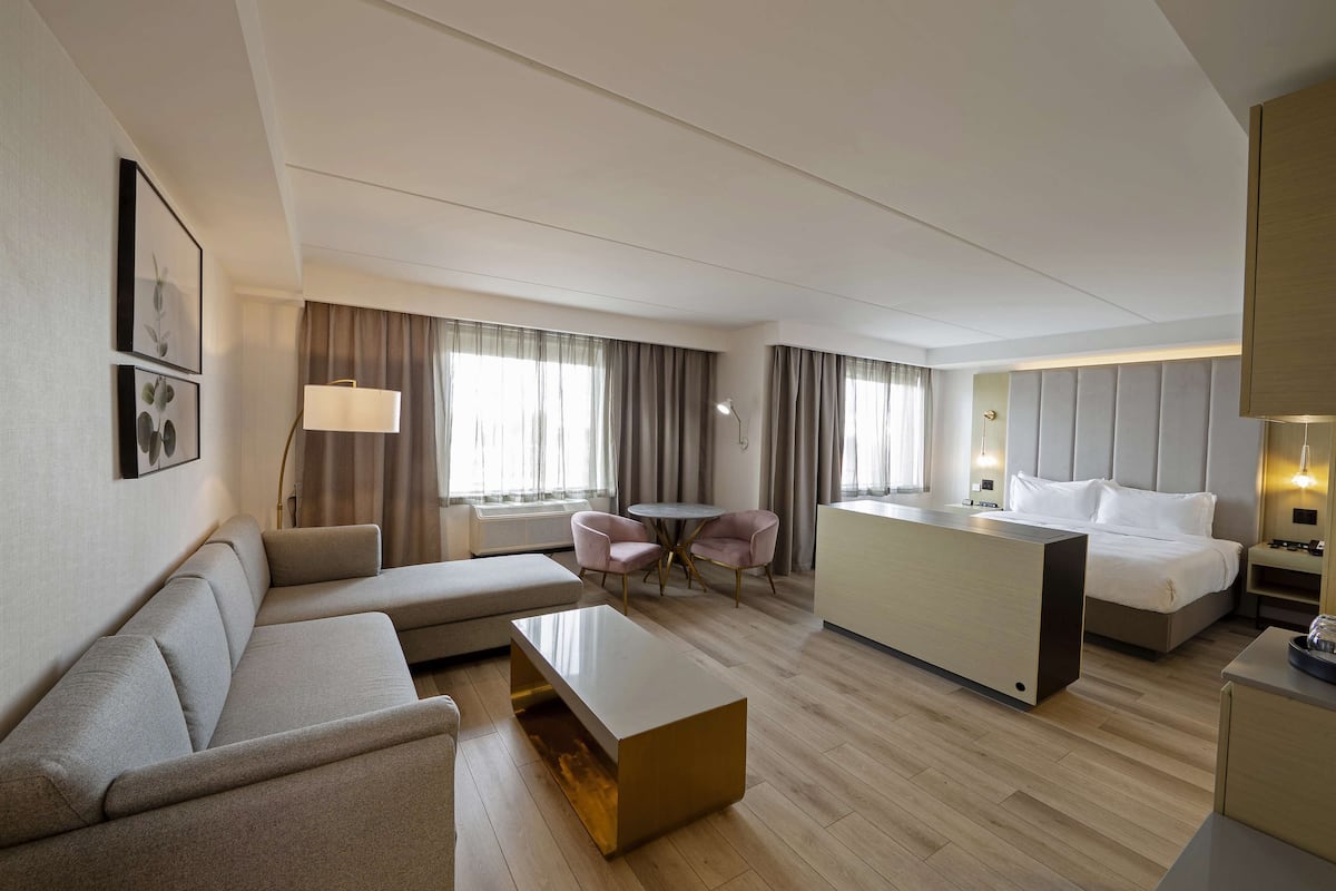 Junior Studio, 1 King Bed | Living area