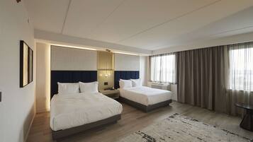Room, 2 Queen Beds, Accessible, Bathtub | Egyptian cotton sheets, premium bedding, down duvets, pillow-top beds