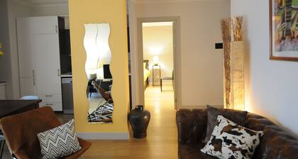 Apartment in Trastevere free 1GBs fiber wi-fi, AC equipped kitchen 2 balconies
