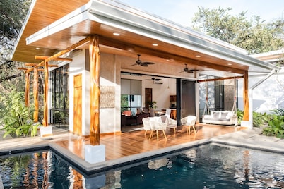 CUSTOM HOME - JUST STEPS TO THE BEACH IN RELAXING PLAYA PELADA