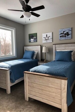 3 bedrooms, iron/ironing board, travel crib, free WiFi