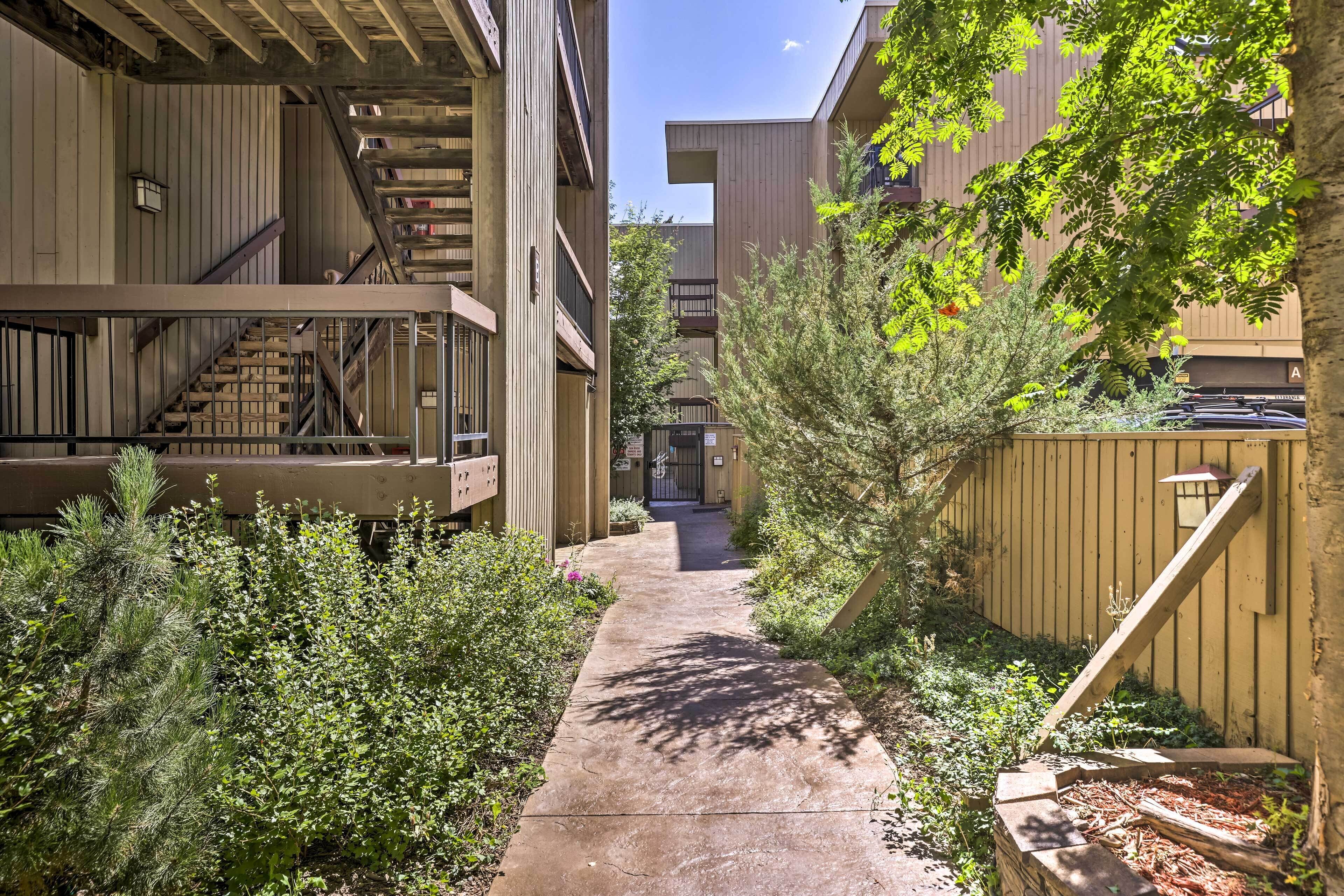 Overnattingsstedets uteområder