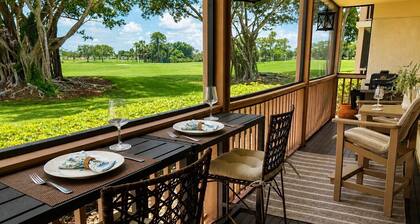 PGA National Golf Villa, Golf Views, Pool, Beaches, Walk to Resort, Spa, Dining