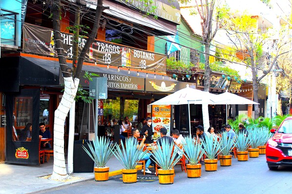 Restaurante al aire libre