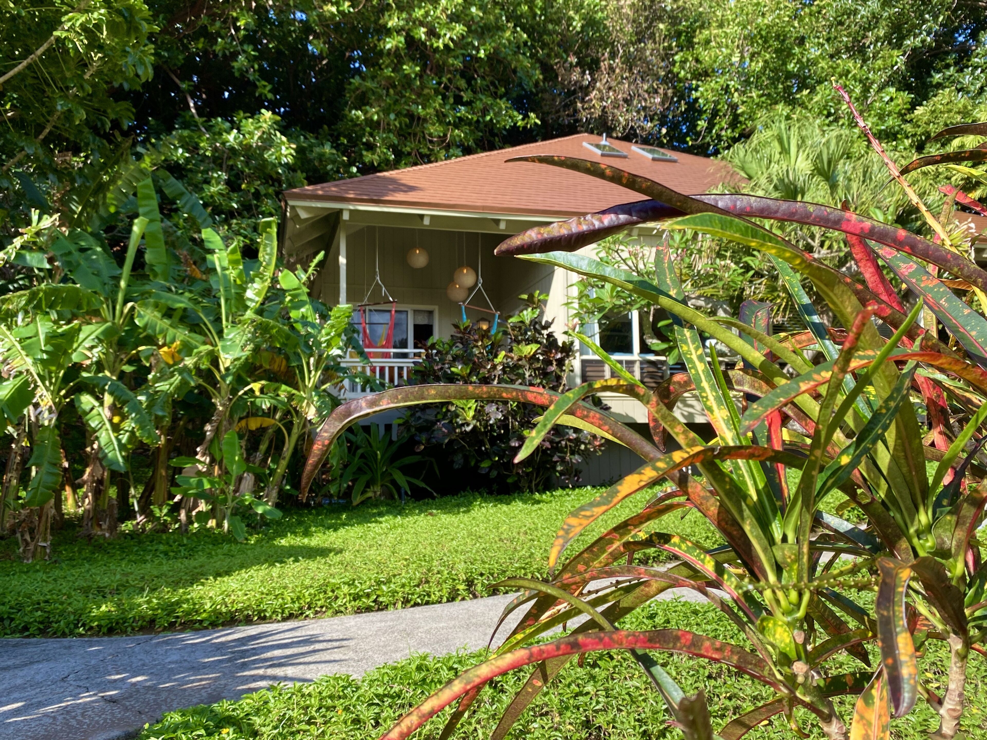 Unit 28 on the breezy side of the crater.