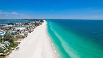 Vlak bij het strand