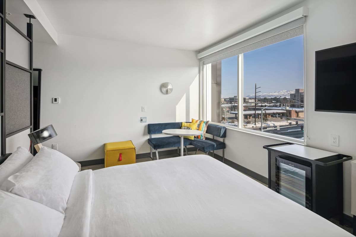 1 bedroom, hypo-allergenic bedding, in-room safe, desk