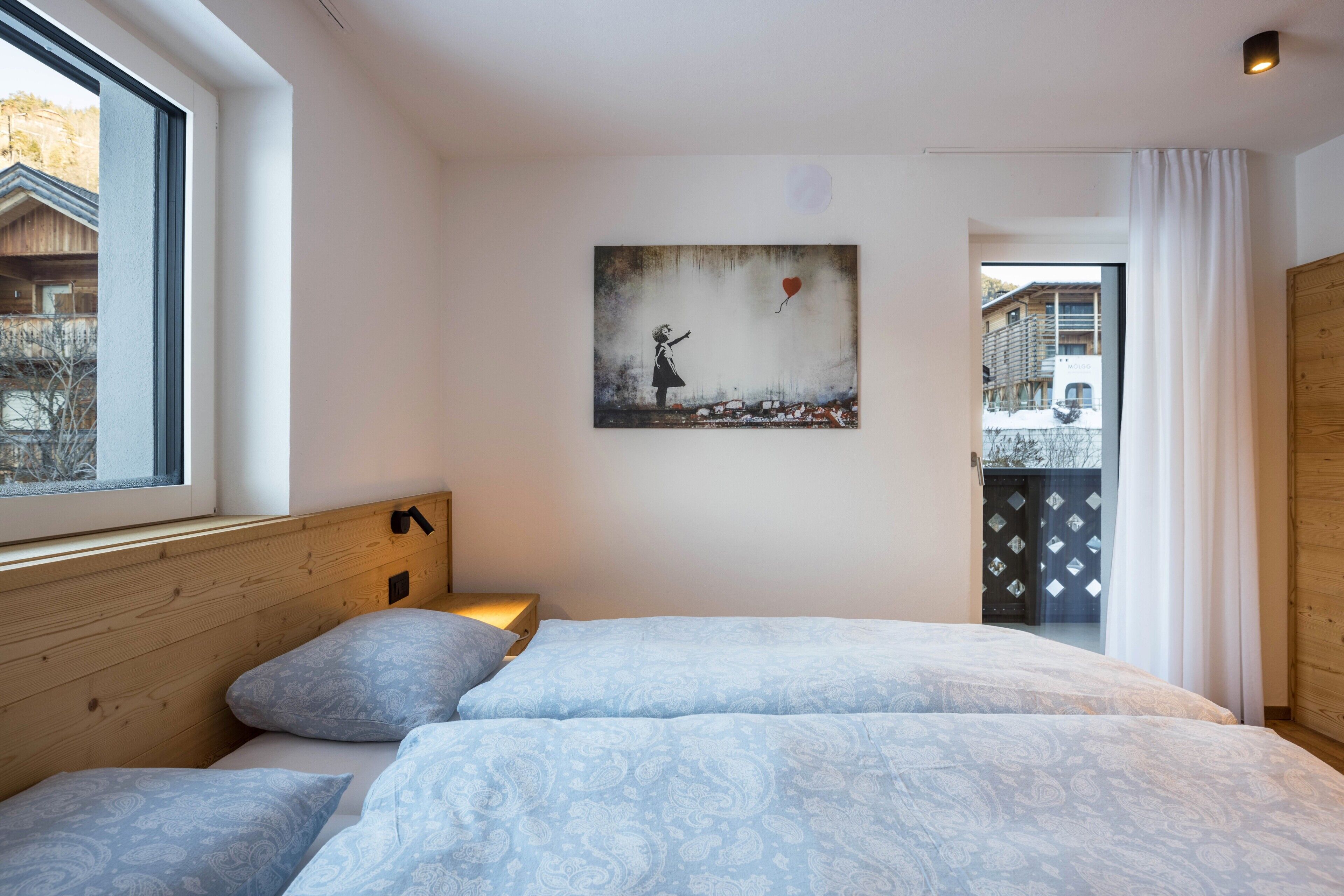 2 Schlafzimmer, Schreibtisch, kostenloses WLAN, Bettwäsche